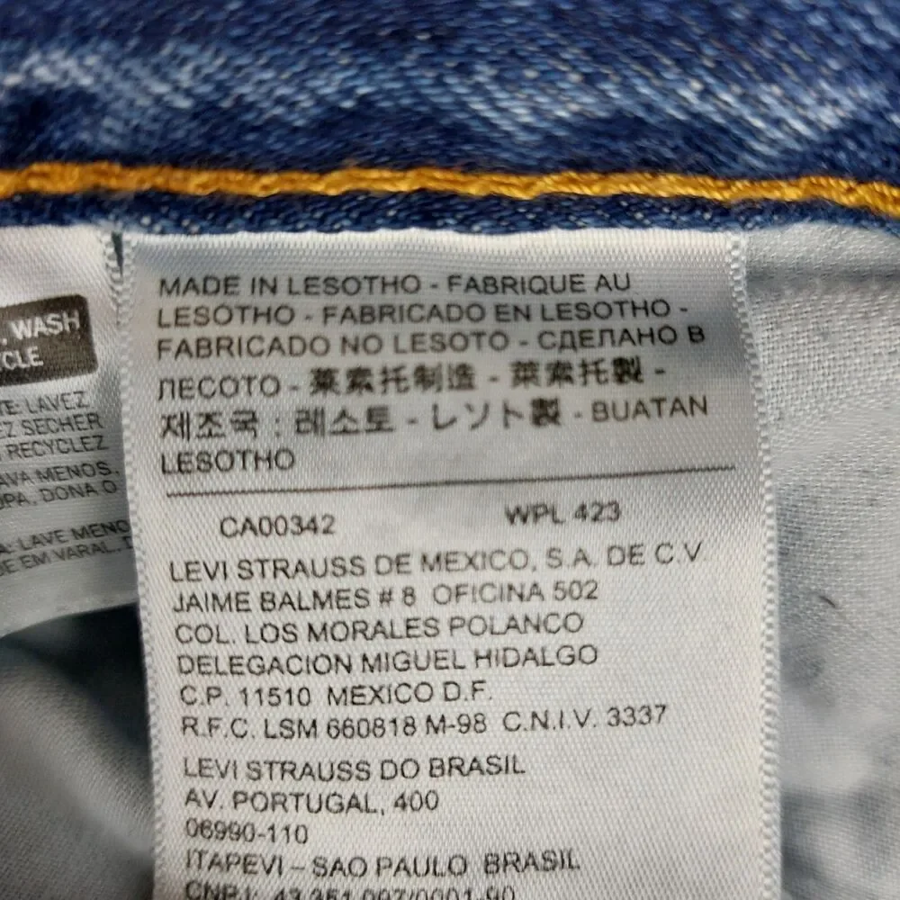 Levis 550 Relaxed Fit Jeans Men’s Size 38x32 (Fit 36x30) Blue